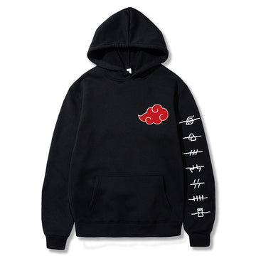 2021 Japan Anime Akatsuki Cloud Symbols Men Hoodies Sweatshirt Streetwear Hoodie Men Women Oversized Sweatshirt Pullover Hoody