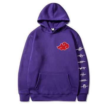 2021 Japan Anime Akatsuki Cloud Symbols Men Hoodies Sweatshirt Streetwear Hoodie Men Women Oversized Sweatshirt Pullover Hoody