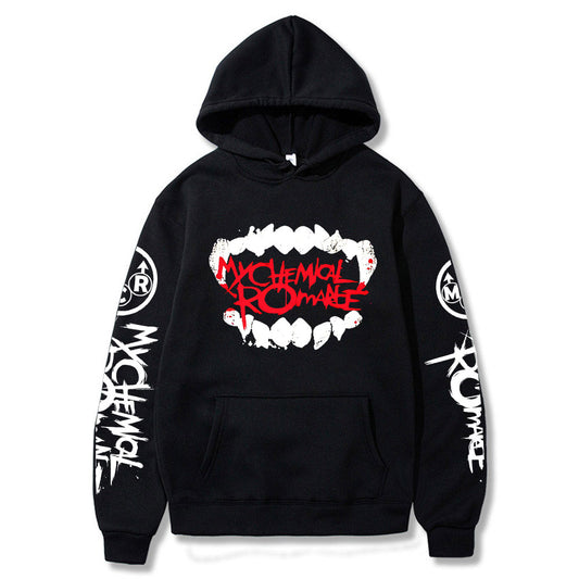 My Chemical Romance Hoodies Unisex Black Parade Punk Emo Rock Hoodie Sweatshirt Winter Jacket Coat Oversize Clothes Pullover