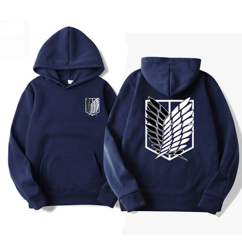 Attack on Titan Men's Hoodie Anime Hoodies Men Women Streetwear Pullover Harajuku Hoodies Sweatshirt Clothes