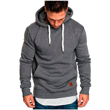 Covrlge Brand Men Hoodie 2020 Autumn Hip Hop Streetwear Men Pullover Sweatshirts Hoodies Mens Solid Color Hoodie Male MWW144