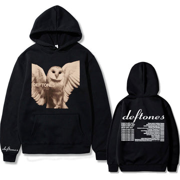 Deftones Diamond Eyes Graphics Printed Hoodie Male Oversized Gothic Streetwear Vintage Men Women Harajuku Rock Sweat Sweatshirt