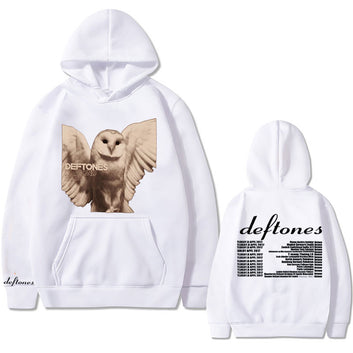 Deftones Diamond Eyes Graphics Printed Hoodie Male Oversized Gothic Streetwear Vintage Men Women Harajuku Rock Sweat Sweatshirt