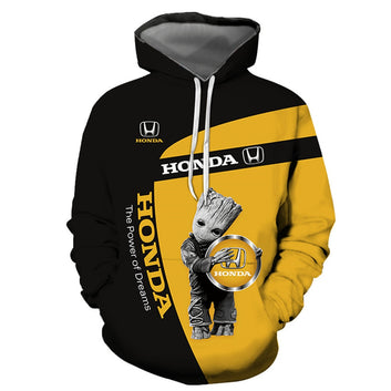 2022 New Fashion Honda Logo Spring and Autumn Hoodie 3d Printing Casual Men-s Pullover Street Sweatshirt