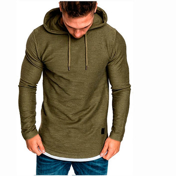 MRMT 2022 Brand New Men's Solid Color Hooded Casual Sports Long-Sleeved T-Shirt Pullover For Male Men's Hoodies Sweatshirts Tops