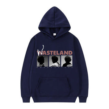 Brent Faiyaz Fashion Hoodie 2022 Music Album Wasteland Sweatshirt Oversized Vintage Streetwear Men Women Fleece Loose Pullover