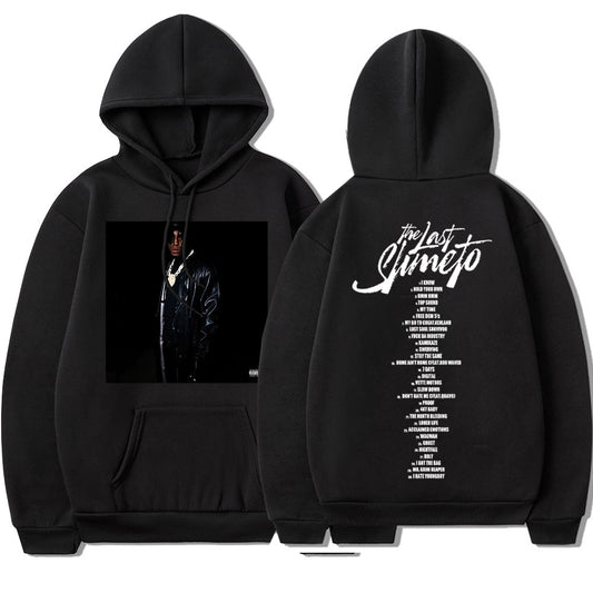 Rapper YoungBoy Never Broke Again Hoodie 2022 New Music Album The Last Slimeto Graphic Print Sweatshirts Hip Hop Streetwear Coat