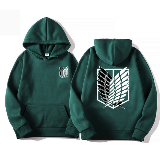 Attack on Titan Men's Hoodie Anime Hoodies Men Women Streetwear Pullover Harajuku Hoodies Sweatshirt Clothes