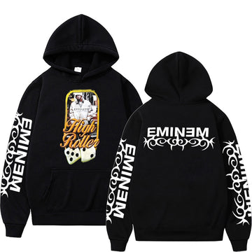 Hip Hop Rapper Eminem Slim Shady Hoodie Men&#39;s 90s Vintage Casual Sweatshirt Men Women Fashion Oversized Hoodies Male Streetwear