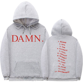 Rapper Damn Kendrick Lamar Pglang Mr Morale & The Big Steppers Album Tracklist Hoodie Men Women Hip Hop Fashion Style Sweatshirt