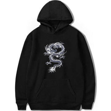 Jacket Coat Chinese Casual Hop Dragon Sweatshirts Print Plus Hip Brand Size Hoody Hoodie Men&#39;s High-end Hoodies Street