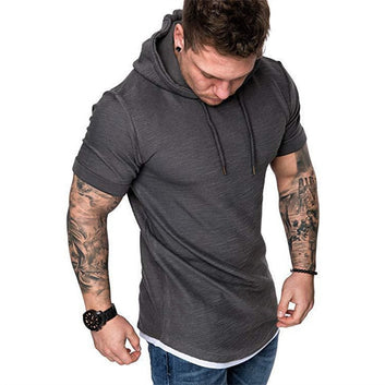 MRMT  2022  Brand New Mens Hoodies Sweatshirts Short Sleeve Men Hoodies Sweatshirt Casual Solid Color Man hoody For Male Hooded