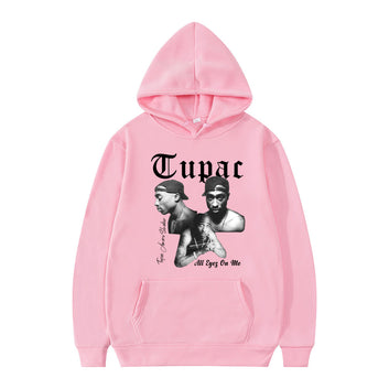 Rapper Tupac 2pac Hip Hop Hoodie Men Women Teens Streetwear Oversized Gothic Hoodies Fashion Autumn Winter Fleece Sweatshirts